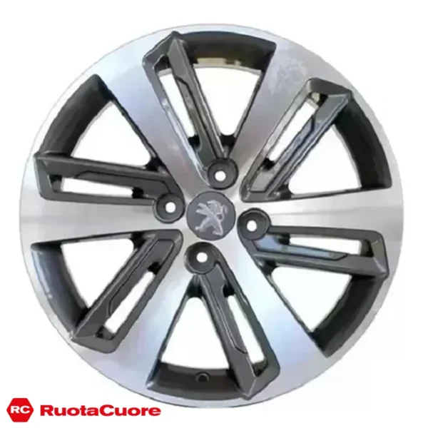 LLANTA "17 GRIS PLATA<br> PEUGEOT 308 FELINE