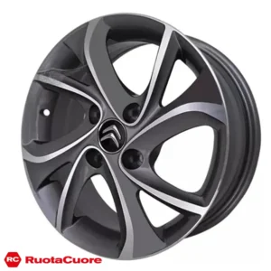 LLANTA "15 DIAMANTADA/GRIS PLOMO<br> CITROEN C3