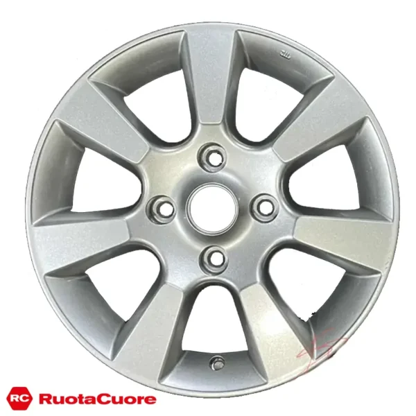LLANTA "15 GRIS PLATA <br>NISSAN TIIDA
